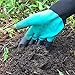 Kpow Garden Genie Gloves with Right Hand Sturdy Claws,Quick & Easy to Dig & Plant Nursery Plants,Safe for Rose Pruning - As Seen On TV