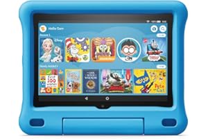 Amazon Kid-Proof Case for Fire HD 8 tablet (Only compatible with 10th generation tablet, 2020 release) Blue