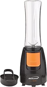 Brentwood JB-197 Blend To Go Personal Blender with Travel Cup, 20 oz, Black