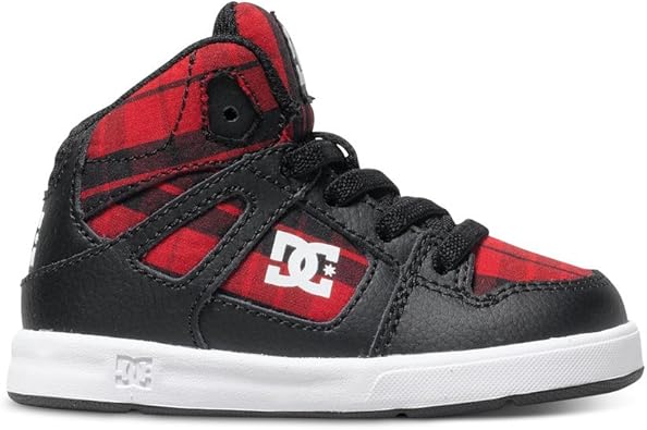 Zapatos Rebound Se Black Red Plaid Bebe Dc Shoes Negro Negro 5 Amazon Es Zapatos Y Complementos