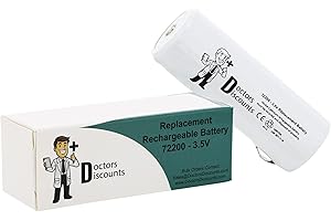Doctors Discounts Replacement for Welch Allyn 72200 3.5V Rechargeable Battery