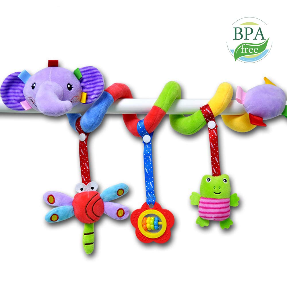 Best spiral car seat toys