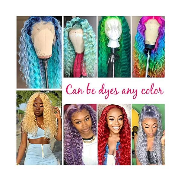 HC 613 Blonde Lace Front Wig Human Hair Middle Part 20 inch  display picture 2