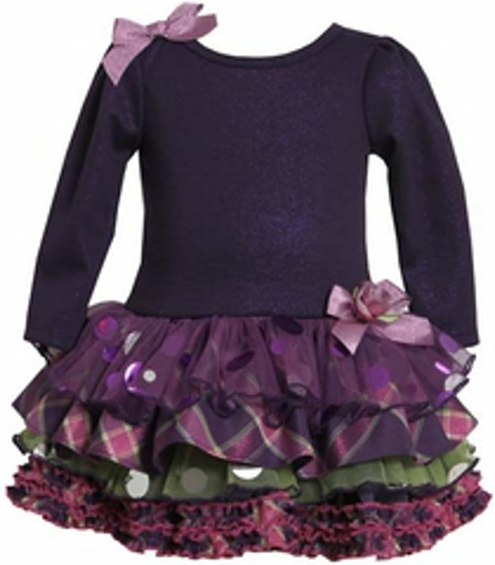 bonnie jean purple dress