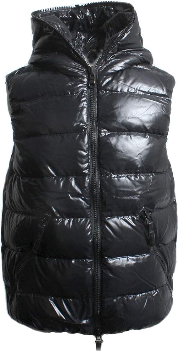 Amazon デュベティカ Duvetica メンズ フード付き ダウンベスト Aristeo アリステオ 1 U 2261n00 1035r 999all All Black オールブラック デュベチカ 並行輸入品 52 ベスト 通販