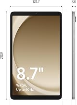 Samsung Galaxy Tab A9 64GB Android Tablet Graphite 3 Year Warranty UK view 4
