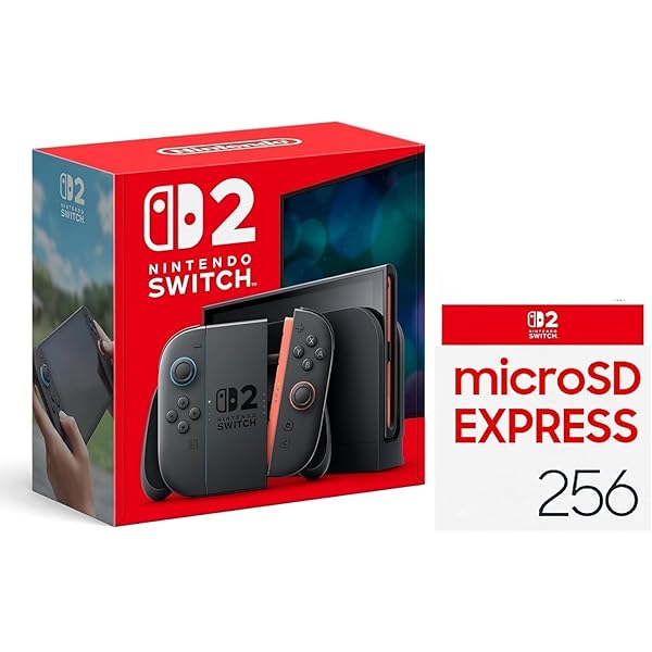 Nintendo Switch+プロコントローラー2台+ 256GB SDカード Switch2、Proコン公開！ 対応SDカードはmicroSD EXPRESSカードに