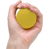 THERABAND Hand Exerciser, Stress Ball, Therapy, Squeeze, Exercise, Yellow | Hand exerciser for grip strengthening, hand therapy and finger, wrist and forearm exercise