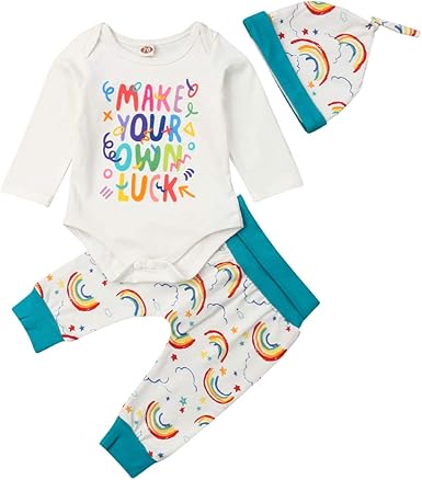 rainbow newborn outfit