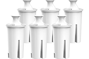 Lifefilter Replacement for Brita® Filters, Pitchers, Dispensers, Classic, OB03, Mavea® 107007 35557, and More, NSF Certified 
