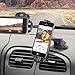 iBOLT Rok 3 Suction Mount with 80mm Dash Disc Works with All iBOLT car Dock Holders and Garmin GPS Devices