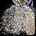 Pure Champagne Mix Makeup Glitter Nail Art Design DIY Glitter Deffierent Size Manicure 3D Powder Pentagon Sequins 265