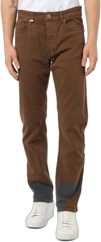 Pantalones Hombre, marrón, 28
