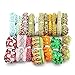 Approx 3/8''-1-1/4'' Wide (10-35mm) x 12yards Random Lace Ribbon Various Embellishment Lace Trim Sewing Decoration Accessories (Mixed Colors 1)