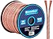 InstallGear 14 Gauge Wire AWG Speaker Wire (100ft - Clear) - Speaker Cable for Car Speakers Stereos, Home Theater Speakers, Surround Sound, Radio, Automotive Wire, Outdoor - Speaker Wire 14 Gauge