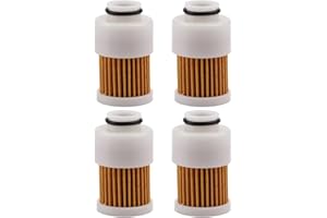 Wetenex 4 pack 68V-24563-00-00 Fuel Filter Fit for Yamaha 50HP 60HP 75HP 90HP 115HP for Mercury 881540 Sierra 18-7979