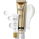 RoC Retinol Correxion Value Set: Deep Wrinkle Night Cream + Under Eye Cream | ANTI WRINKLE FACE CREAM DUO: RoC Retinol Eye Cream for puffiness and bags under eyes + RoC Deep Wrinkle Night Cream for face