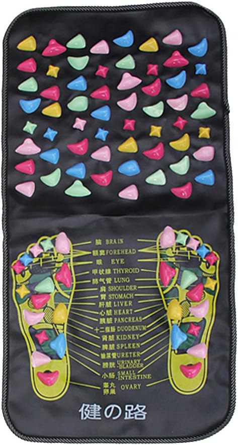 Amazon Co Jp 足裏鍛錬マット フットマッサージマット 足つぼマッサージマット 折りたたみ式 健康器具 ドラッグストア