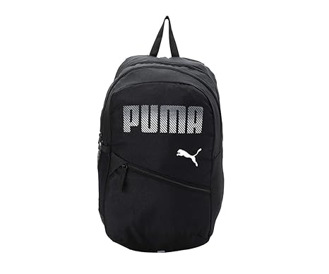 puma black casual backpack