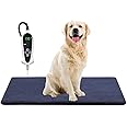 PetHeating Pad for Dogs & Cats with Timer, Temperature Adjustable Electric Heated Cat & Dog Bed, Waterproof Heated Pet Bed Mat