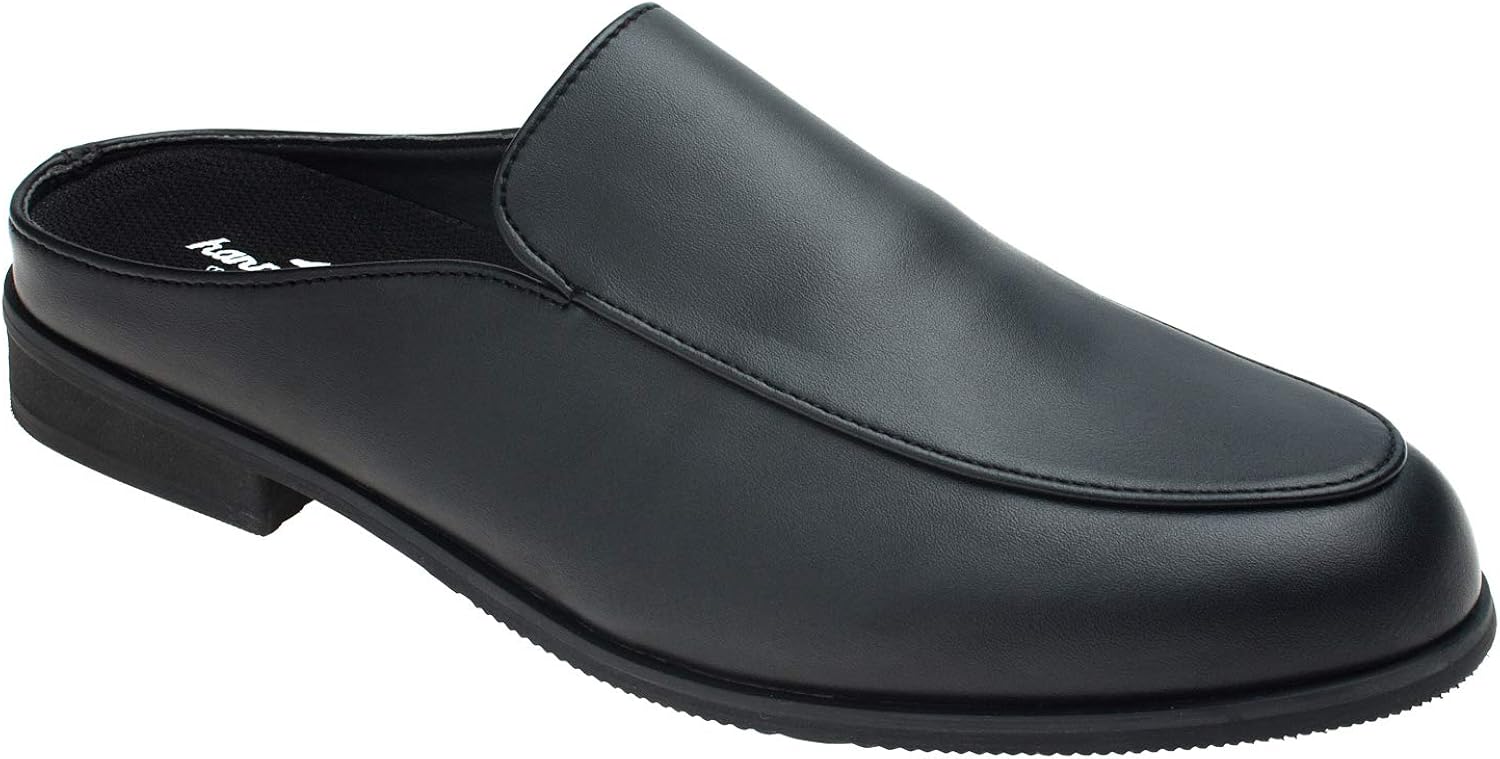 mens backless loafers
