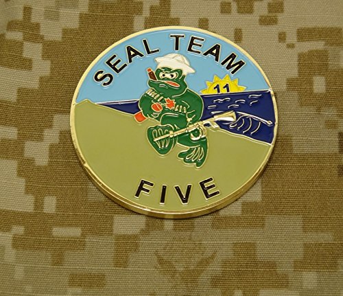 SEAL Team-FIVE Challenge Coin / SEAL / SWCC / Navy / non - cpo