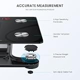 RENPHO Scale 500lbs Capacity Ultra Wide 12x12 Platform Body Fat Bluetooth view 6