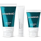 Proactiv MD 3-Step Routine, Ultra-Gentle Face Cleanser, 0.1% Adapalene Gel Treatment, Ultra-Hydrating Moisturizer, 30-Day Acne Treatment Kit