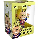 Youtooz All Might 4.9-Inch Vinyl Figure - All Might Action Figure from My Hero Academia Anime Collection