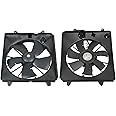 Radiator Cooling Fan Assembly Replacement for Honda CRV 2007-2009 19015RZAA01 19020PNLG01