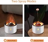 Mcbazel Volcano Humidifier Jellyfish Mist Flame Diffuser 360ml Bedroom Remote view 4