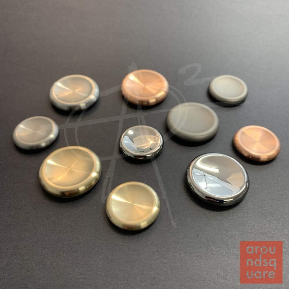 AroundSquareMini Deadeye Contact Coins- Currency Manipulation, Worry Stone - Small (Brass Mirror)