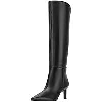 Amazon.com | Marc Fisher LTD Women's Ander Boot, Black Leather 001