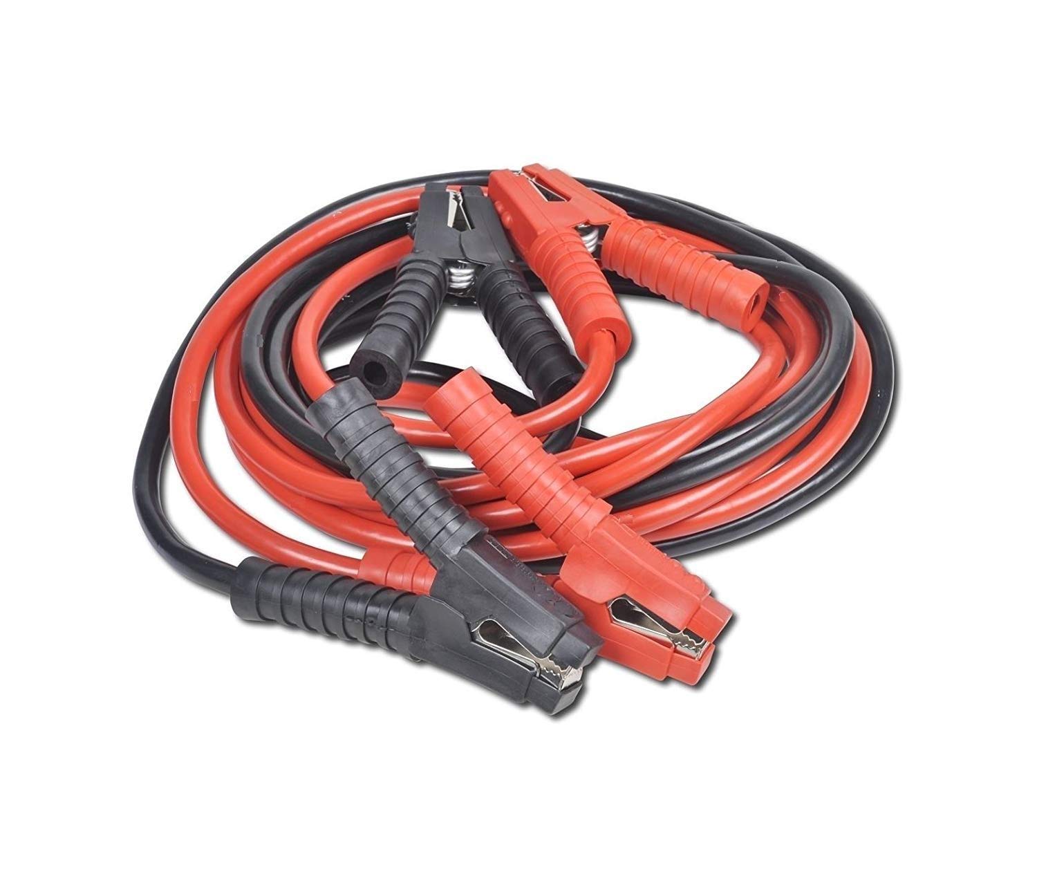 ASC - 6m 2000A Heavy Duty Battery Jump Leads, Booster Cables with Insulated Clamps - For Petrol & Diesel - Complete Set with Carry/Storage Case - 6 Metre / 19.7ft Long