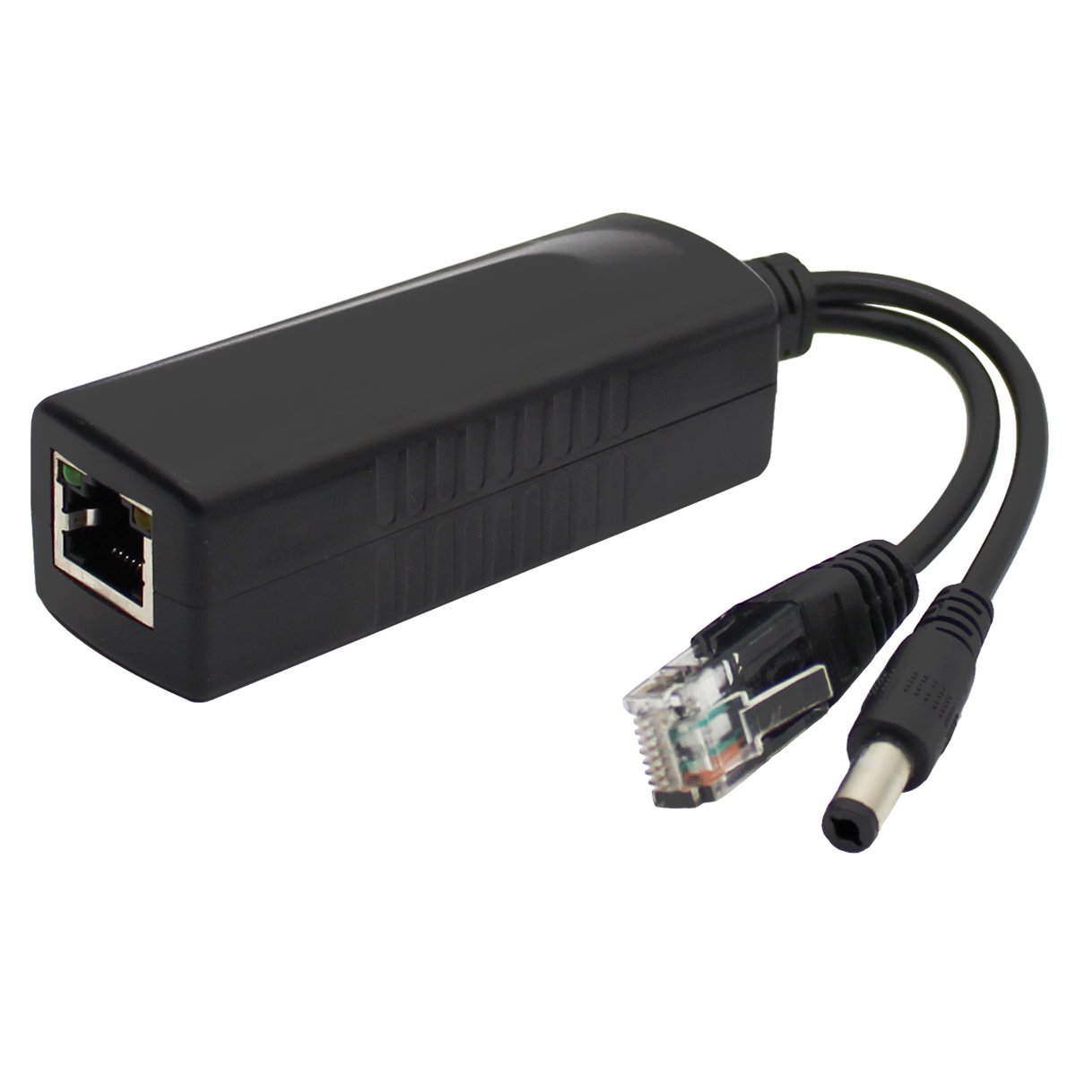 ANVISION 12V PoE Splitter, IEEE 802.3af Compliant, for IP Camera AP Router Voip Phone