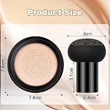 LOPHE Mushroom Head Air Cushion CC Cream Moisturizing Oil Control Foundation view 2