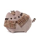 ENESCO Gund Plush pusheen Inspector, Fabric, Multicoloured, 12 x 16 x 18.5 cm