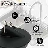 YUNYU 2 Pcs Universal Sink Plug with Chain 42-45mm Rubber Stopper view 3