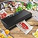 MOOKA Vacuum Sealer 2 IN 1 Vacuum Sealing System and Starter Kit for Food Preservation - FRESH UP TO 5x Longer | Dry & Moist Modes | With Up To 40 Consecutive Seals | Easier Cutter Bar (VS2233)