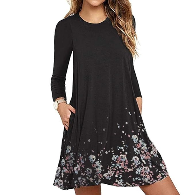 above the knee dresses casual