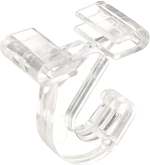 Amazon Com Sharptank Clear Hinged Ceiling Hooks 20 Pack Of T