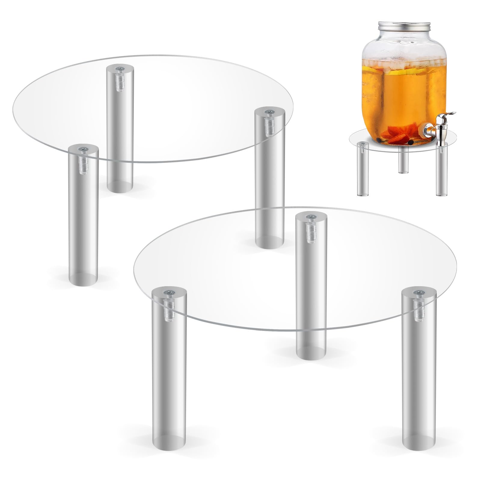 Masteelf Clear Acrylic Drink Dispenser Stand, Beverage Dispenser Bracket Stand For Water Dispenser Beverage Dispenser Stands - View #10