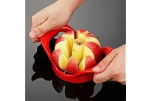 Apple Corer,Professional Stainless Steel Fruit Corer Apple Cutter,Super Sharp,Apple Corer Tool with 8 Sharp Blades