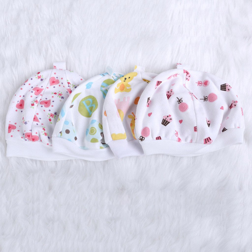 Bambino 0-24 JunYe Cappellini per Neonati Cappellini Unisex per Neonato  Colore a Caso urban-earth.co.uk