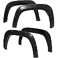 Tyger Auto Fender Flares Compatible with 2022-2024 Toyota Tundra, Smooth Textured Paintable Bolt-Riveted Style 4pc | TG-FF8T4518