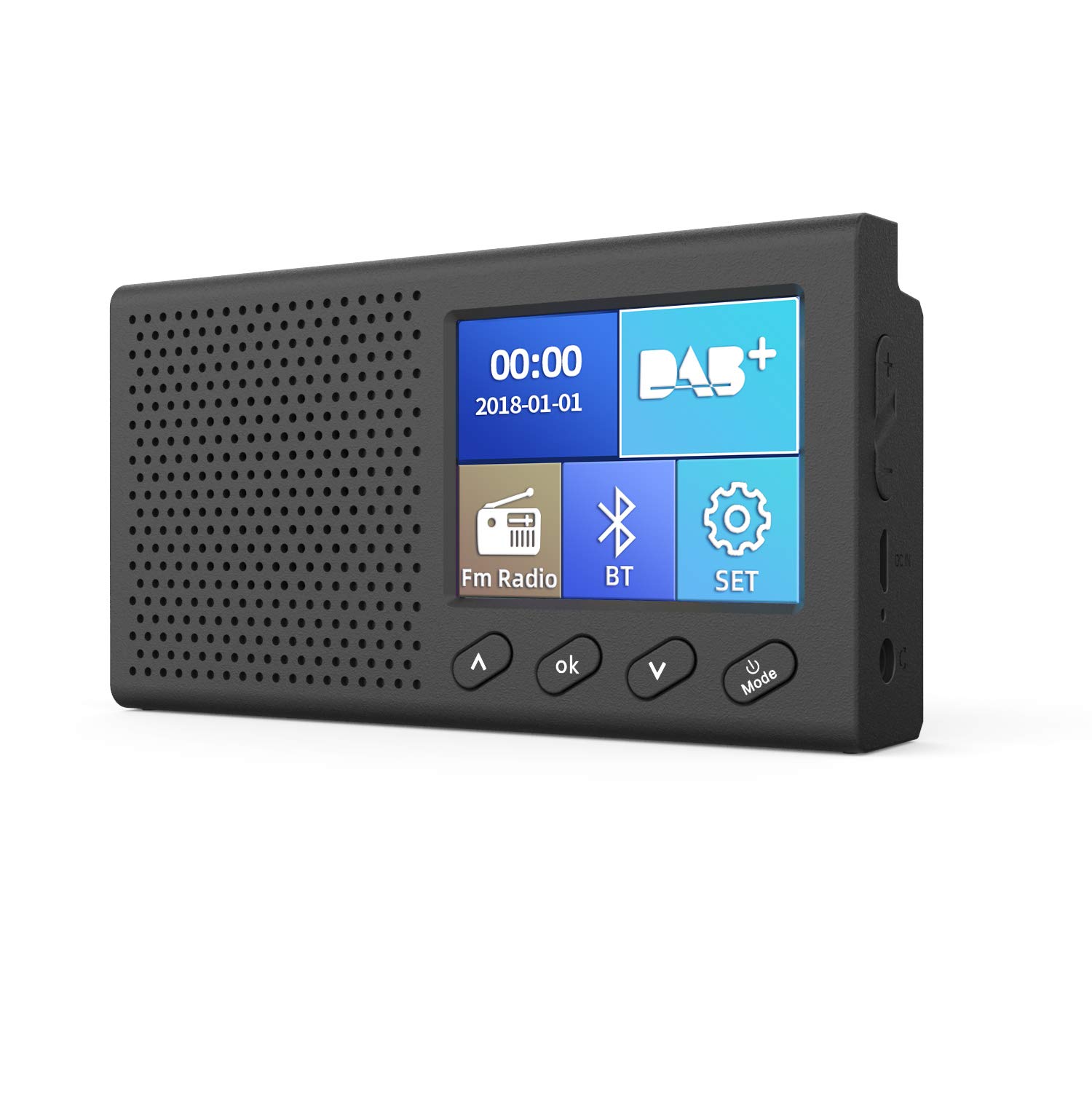 DAB/DAB + Digital & FM Radio, Riloer Portable Wireless DAB Radios MP3 Music Player for Fishing, Traveling, Camping, Cycling