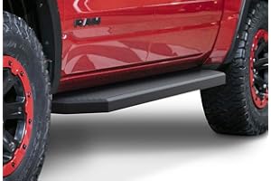 APS Black Running Boards Style Compatible with Ram 1500 2019-2024 Crew Cab (Will Not Fit 2018 Previous Generation Build in 19-24) (Nerf Bars Side Steps Side Bars)