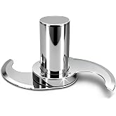 27055 Less-Microplastic Replacement Blade for Robot Coupe R2 - Leakproof | 304 Stainless Steel Shell, Resists Cracking/ Chipping/ Flaking, Easy Cleanup, Modular Design for Saving Money, Durable