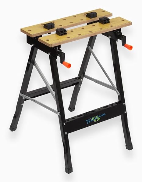 TrendLine Werk-Spanntisch klappbar 60,5 x 64 x 78 cm, max. 100 kg Werkbank
