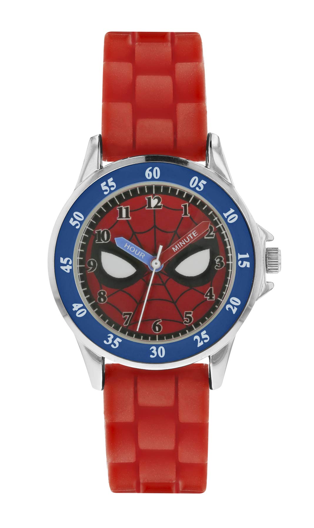 Disney Boys Quartz Watch, Analogue Display and Rubber Strap SMH9000